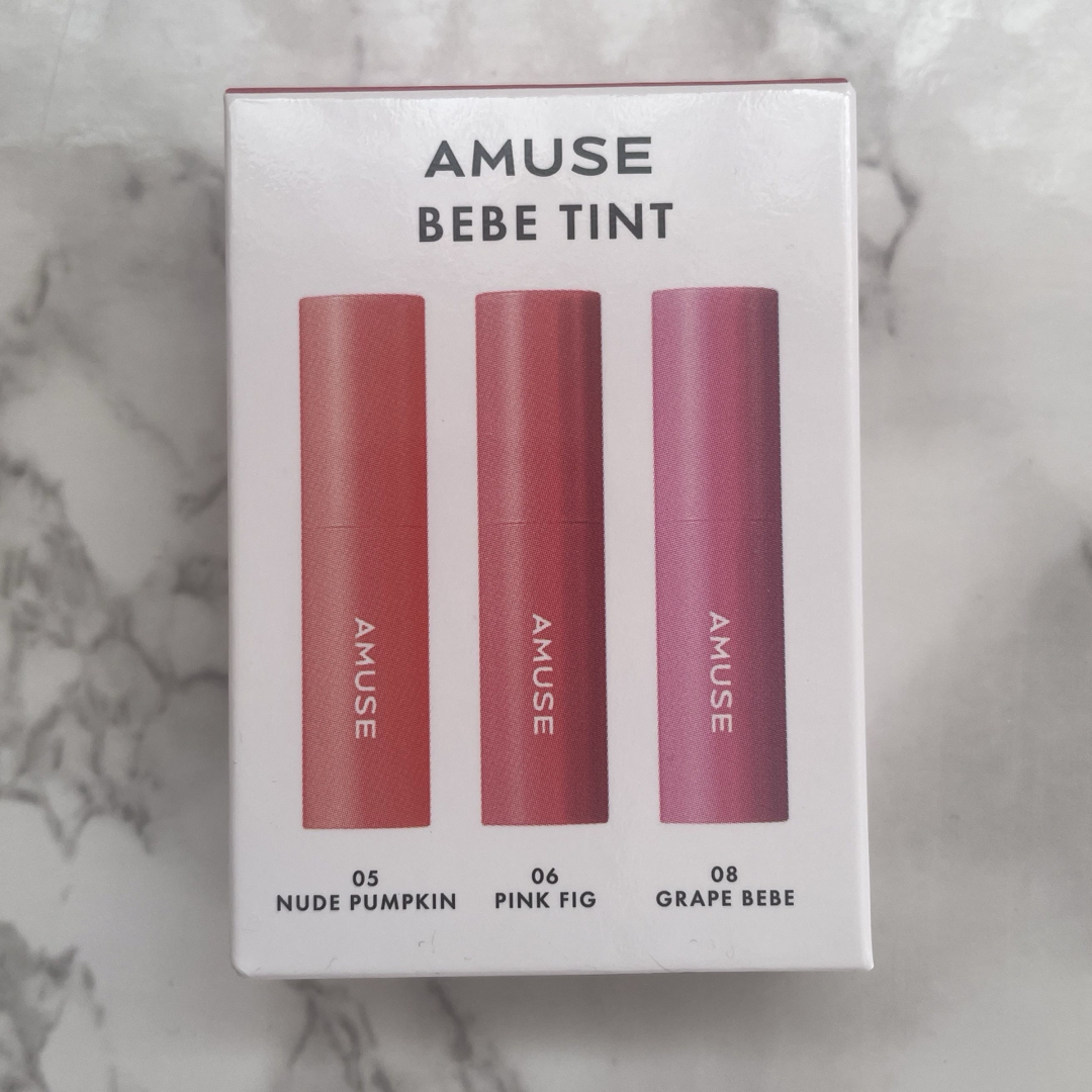ETUDE HOUSE(エチュードハウス)の【未使用】AMUSE ミニベベティントセット コスメ/美容のベースメイク/化粧品(リップグロス)の商品写真