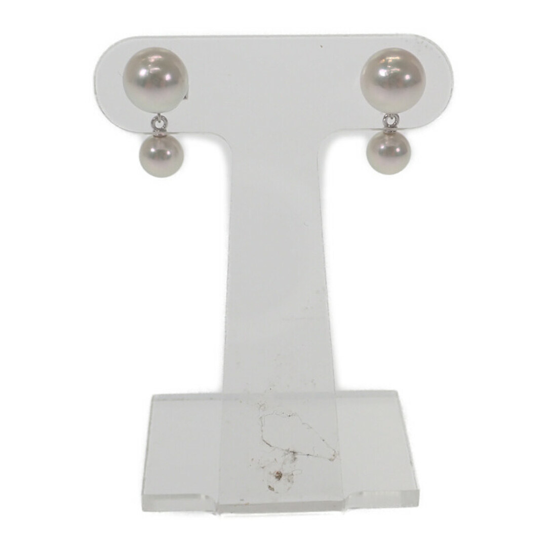 MIKIMOTO - 美品 ミキモト K18WG あこや パール 7.9mm ピアス/25