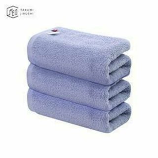 今治産 フェイスタオル　超吸水タイプ 国際標準 グレー　３枚セット(タオル/バス用品)