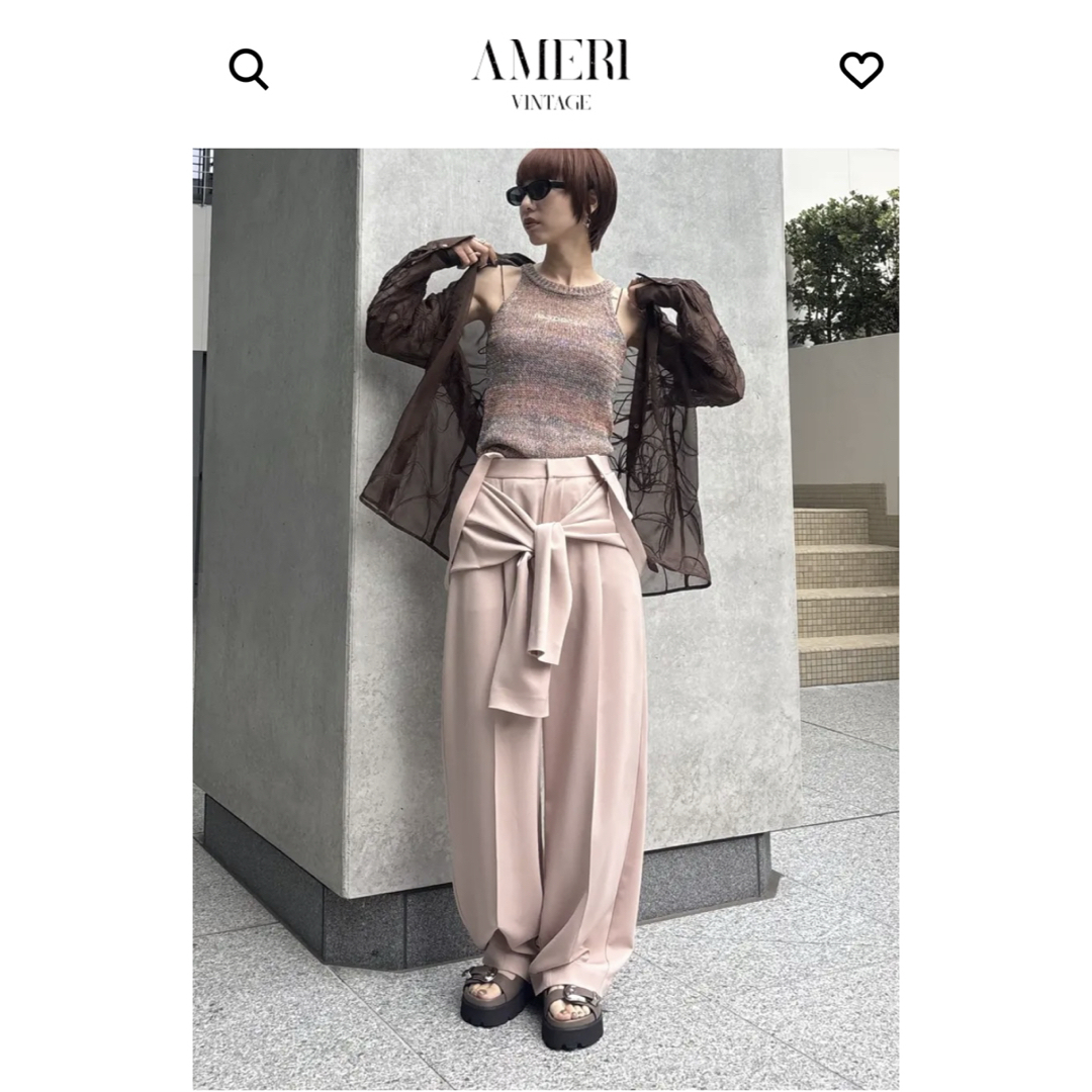 アメリMEDI WESTERN BUCKLE SANDALSぐレージュＬ美品 MEDI WESTERN BUCKLE SANDALS
