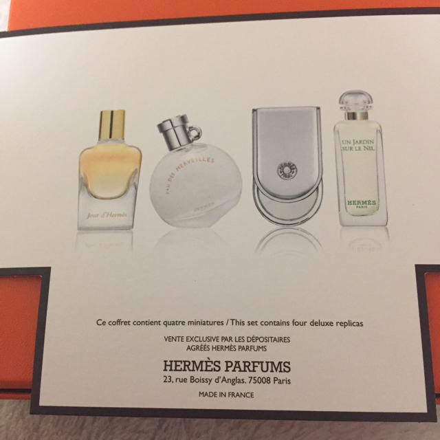 Hermes(エルメス)のおきょん様専用 エルメス♥ミニ香水セット コスメ/美容の香水(ユニセックス)の商品写真