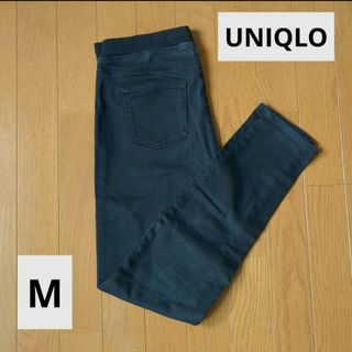 ユニクロ(UNIQLO)のユニクロ　ブラック パンツ M ウエストゴム(カジュアルパンツ)