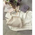 【WH】【FREE】styiro/メッシュがま口クラッチバッグ/バッグインポーチ