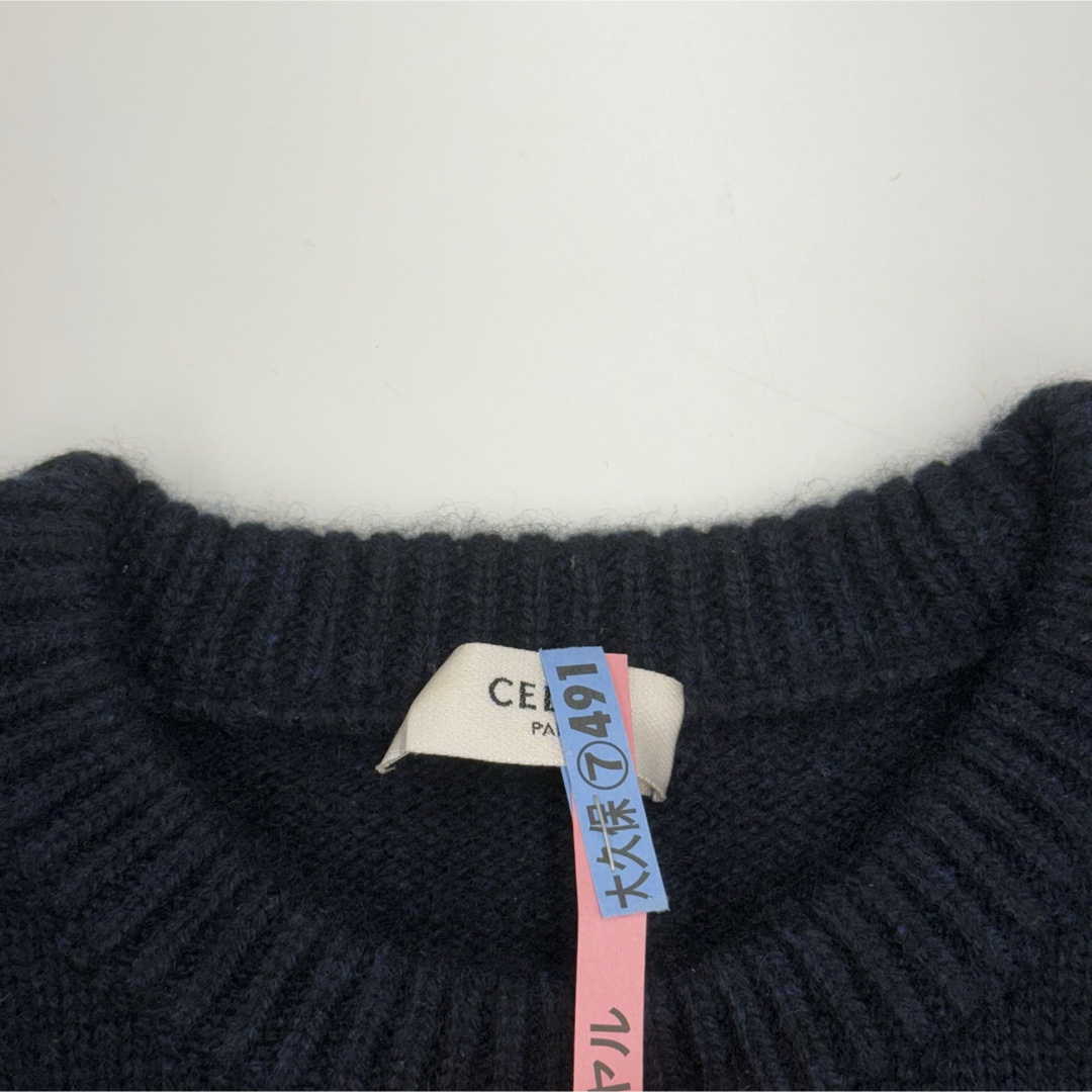 Celineセリーヌ カシミアクルーネックニット メンズ mの通販 by ミア