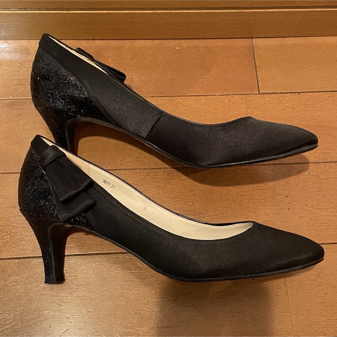 パンプス ブラック レディースの靴/シューズ(ハイヒール/パンプス)の商品写真