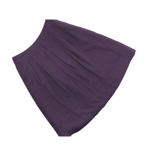エニィスィス(anySiS)のany SiS エニィスィス ラメ Aライン 台形 スカート size2/紫 ■◆ レディース(ミニスカート)