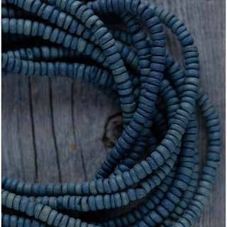 *数量限定 藍染coconut beads(各種パーツ)