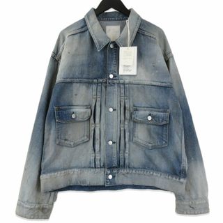 アンセルム 25SS デニムジャケット ANC-JK49 71012480(Gジャン/デニムジャケット)