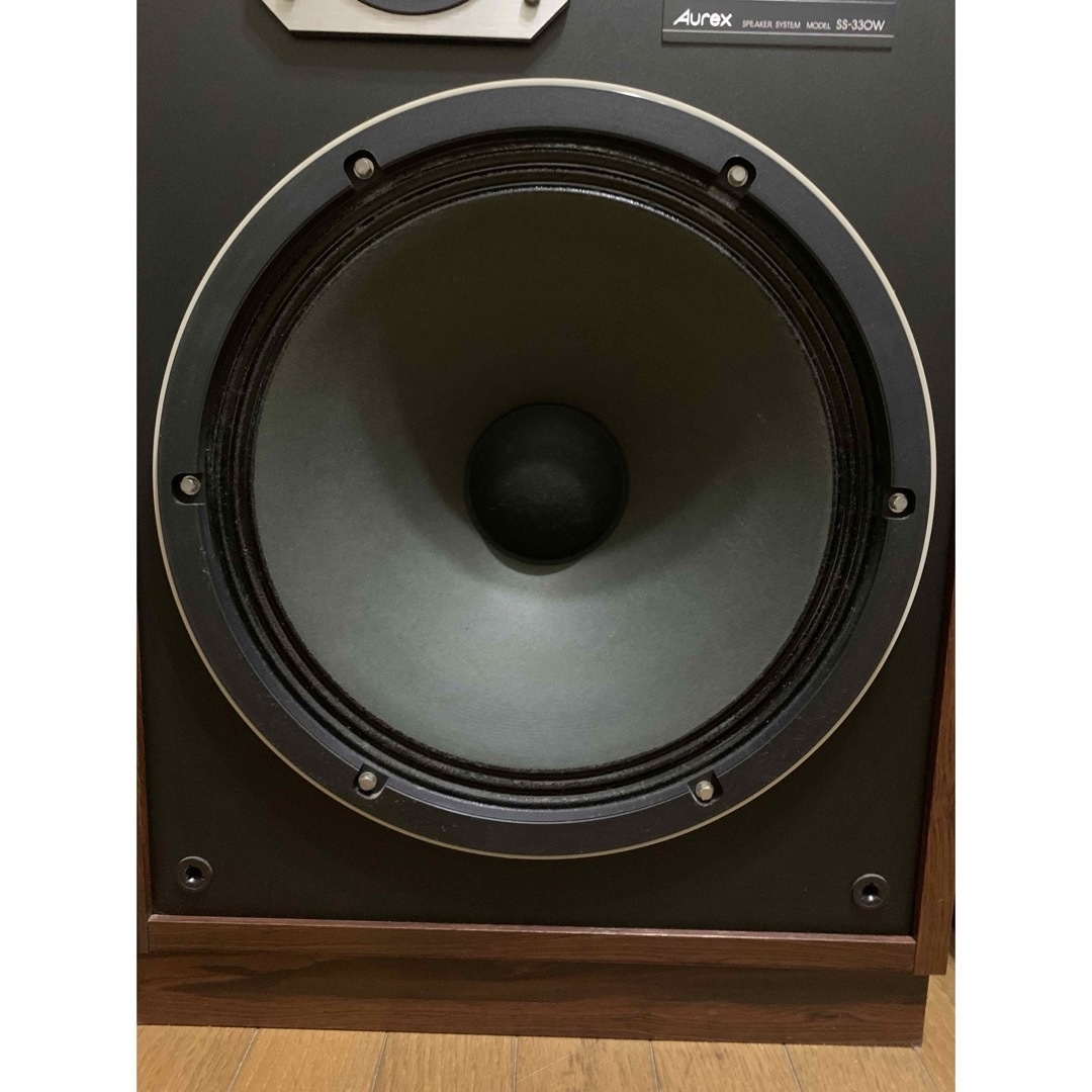 Aurex SS-330W スピーカー ① ※②もご購入下さい スマホ/家電/カメラのオーディオ機器(スピーカー)の商品写真