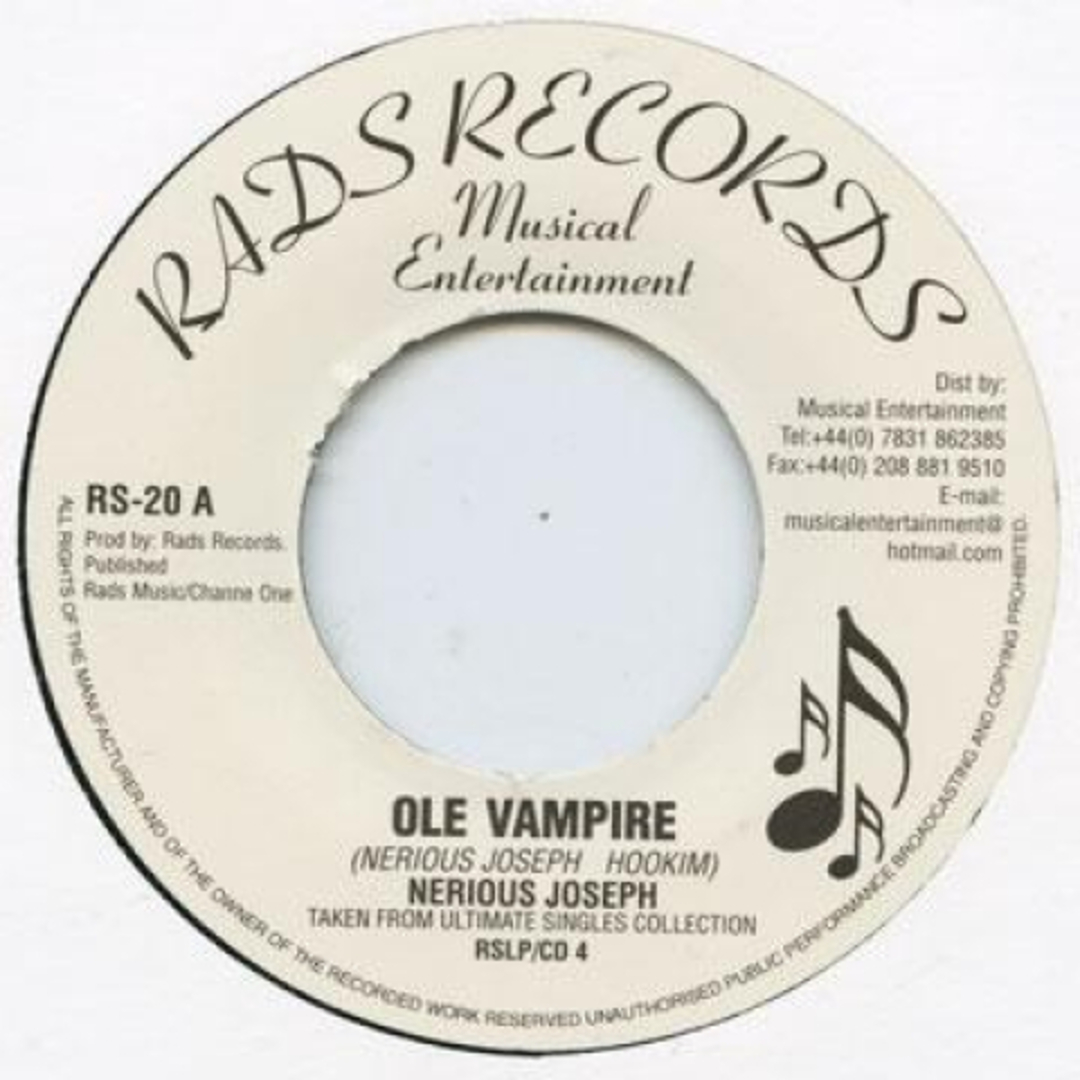 英7” Nerious Joseph Ole Vampire RS20A Rads Records /00050 エンタメ/ホビーのエンタメ その他(その他)の商品写真