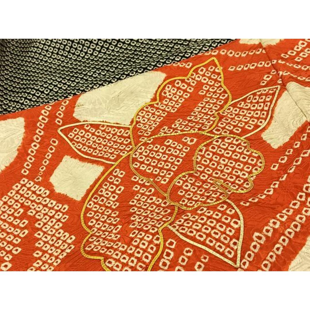 平和屋着物□豪華振袖 駒刺繍 絞り 雲隠れ花文 金糸 正絹 逸品 平和屋着物□豪華振袖 駒刺繍 絞り 雲隠れ花文 金糸 正絹 逸品