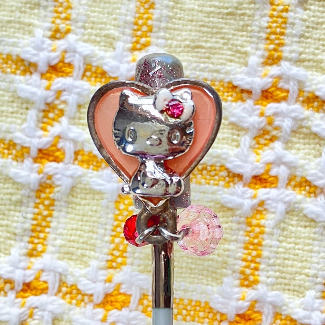 希少ハローキティキーホルダー平成レトロ当時物ポケット