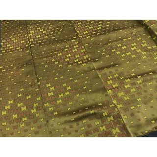 平和屋着物■上質な小紋　舞蝶文　正絹　逸品　BAAR7522am