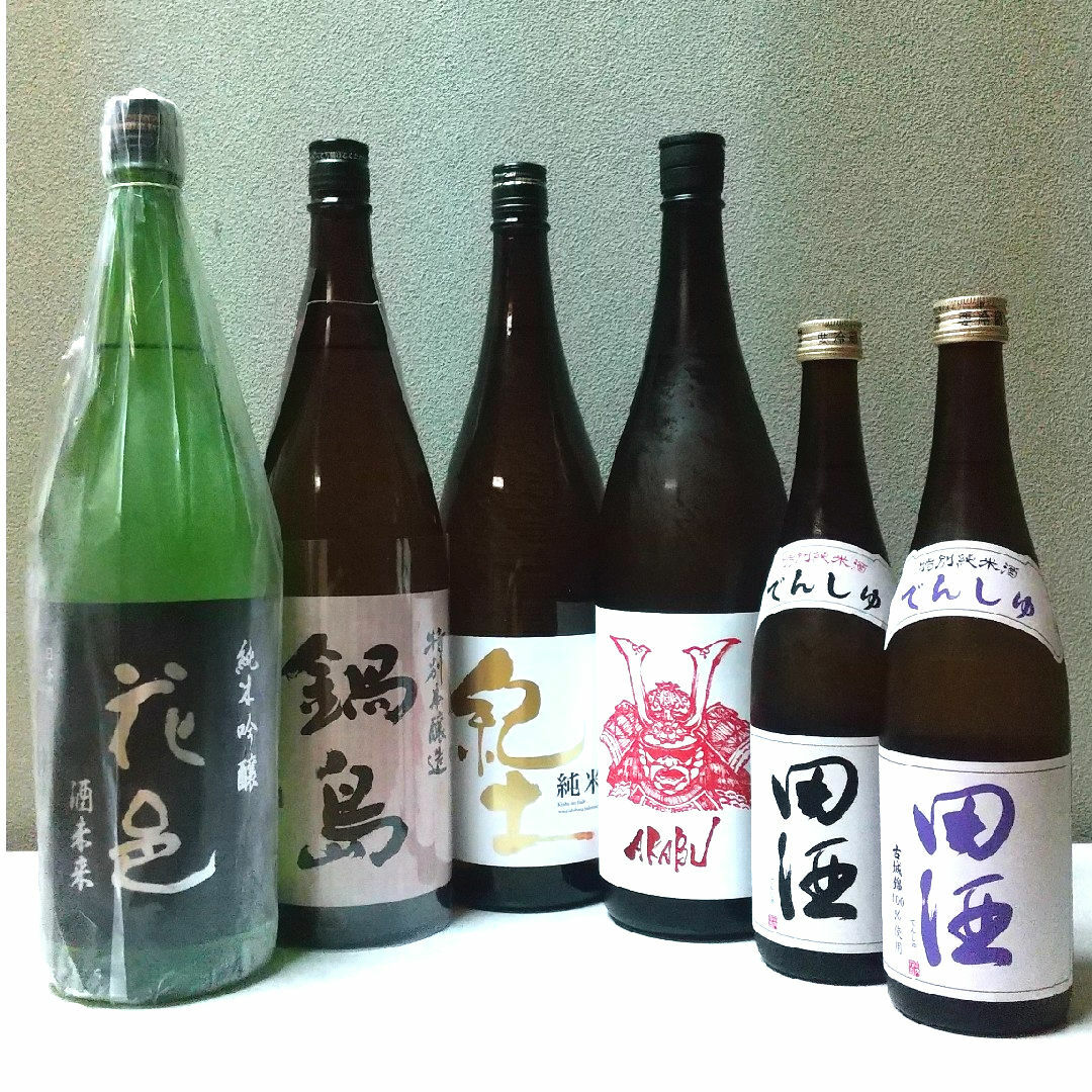 日本酒  1800 + 720ml ６本セット