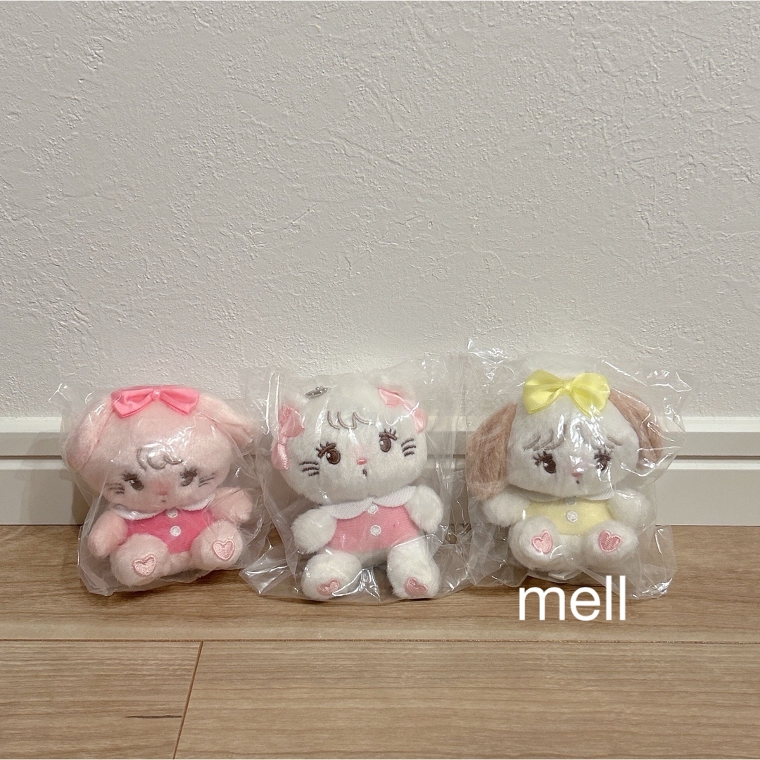 mikko ぬいぐるみ ガチャ 3点 エンタメ/ホビーのおもちゃ/ぬいぐるみ(キャラクターグッズ)の商品写真
