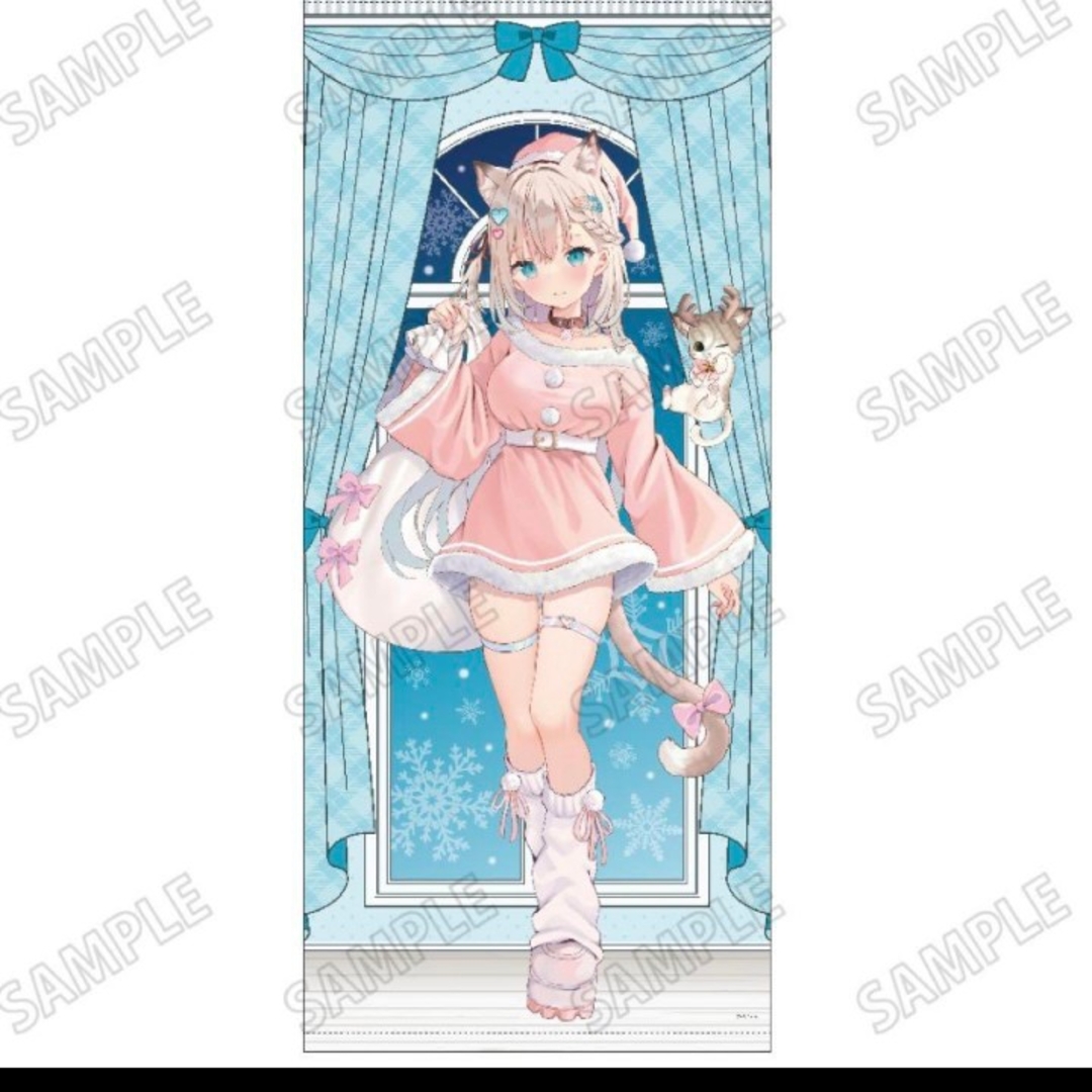 「秋乃える」描き下ろし等身大タペストリー 2024 WINTERver エンタメ/ホビーのアニメグッズ(その他)の商品写真