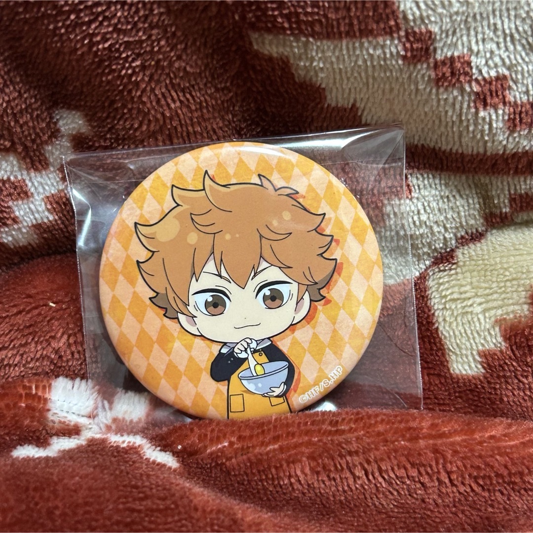 ハイキュー 缶バッジ 日向翔陽 エンタメ/ホビーのおもちゃ/ぬいぐるみ(キャラクターグッズ)の商品写真