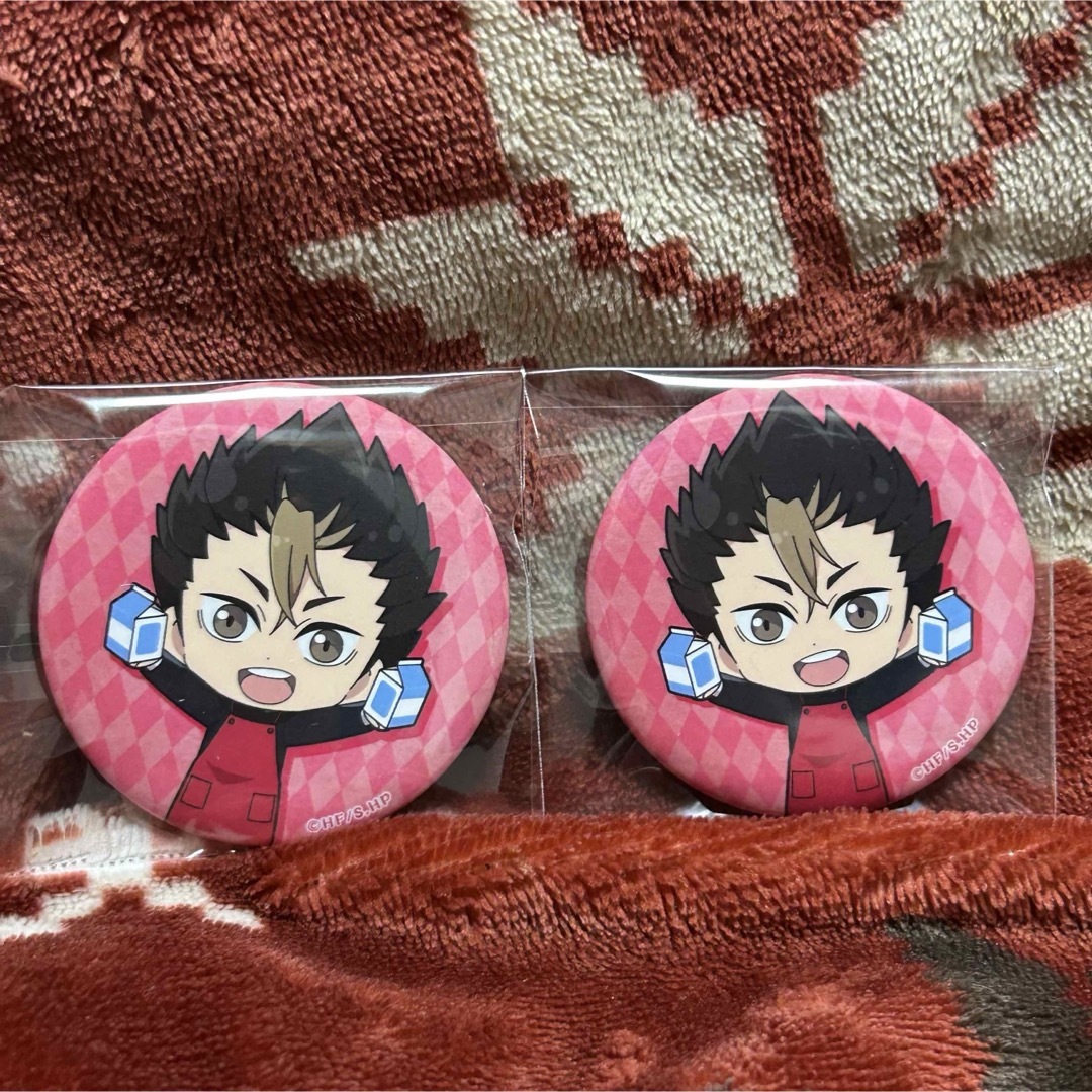 ハイキュー 缶バッジ 西谷夕 エンタメ/ホビーのおもちゃ/ぬいぐるみ(キャラクターグッズ)の商品写真