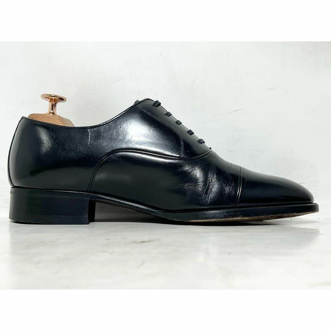 MARELLI(マレリ)の美品 MARELLI 24EEE レザーストレートチップシューズ ビジネス 黒 メンズの靴/シューズ(ドレス/ビジネス)の商品写真