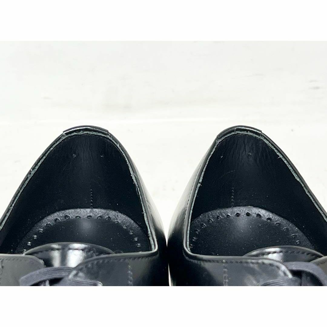MARELLI(マレリ)の美品 MARELLI 24EEE レザーストレートチップシューズ ビジネス 黒 メンズの靴/シューズ(ドレス/ビジネス)の商品写真