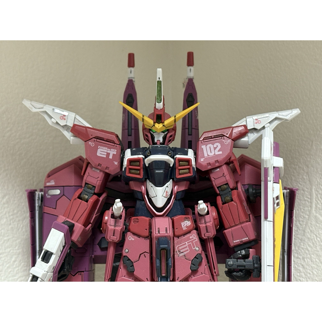 BANDAI(バンダイ)のRG 1/144 ジャスティス ガンダム エンタメ/ホビーのおもちゃ/ぬいぐるみ(模型/プラモデル)の商品写真