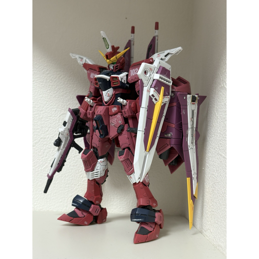 BANDAI(バンダイ)のRG 1/144 ジャスティス ガンダム エンタメ/ホビーのおもちゃ/ぬいぐるみ(模型/プラモデル)の商品写真