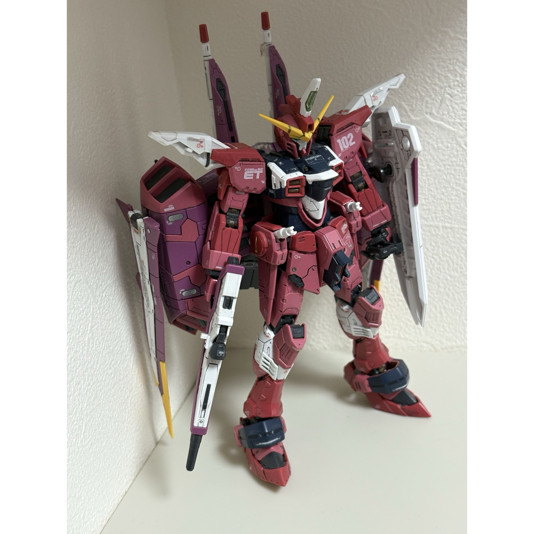 BANDAI(バンダイ)のRG 1/144 ジャスティス ガンダム エンタメ/ホビーのおもちゃ/ぬいぐるみ(模型/プラモデル)の商品写真