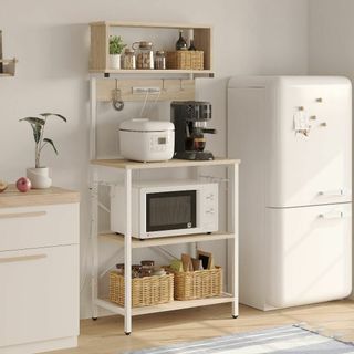 新品 Bestier キッチンラック レンジ台 棚 レンジボード レンジおき台 