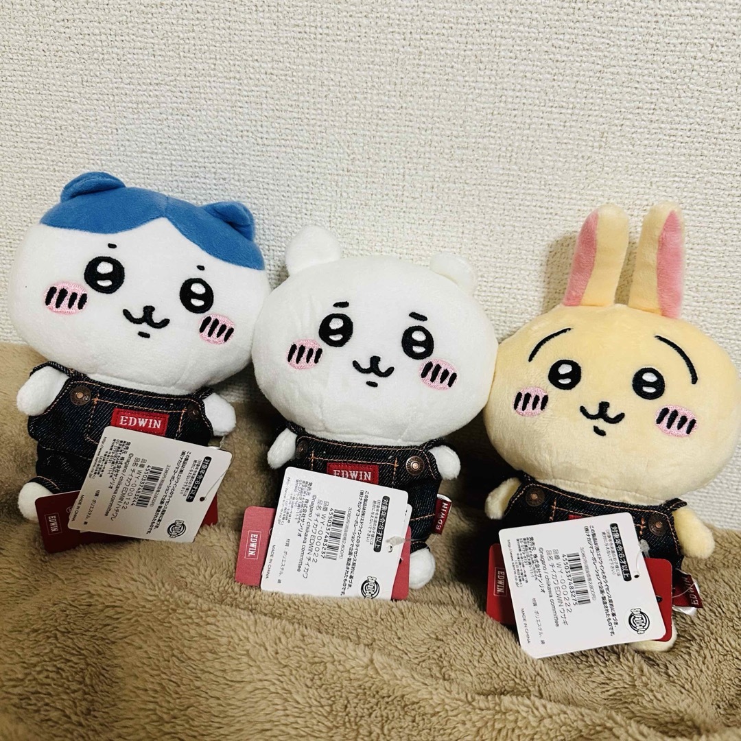 ちいかわ EDWIN エンタメ/ホビーのおもちゃ/ぬいぐるみ(キャラクターグッズ)の商品写真