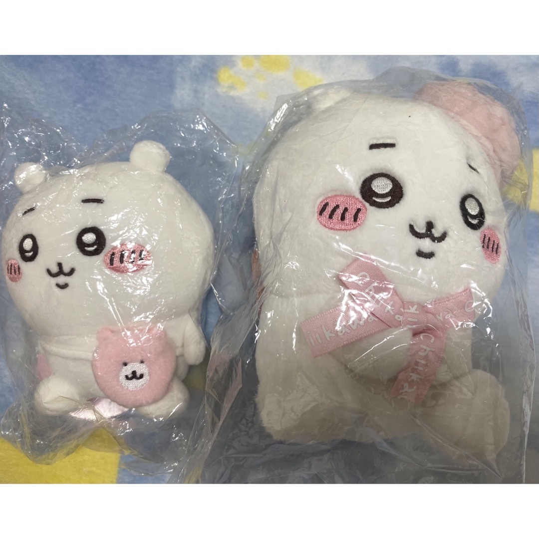 ちいかわ ぬいぐるみ お出かけ楽しみ!な お座りミニぬいぐるみ 東京 ちいかわ エンタメ/ホビーのおもちゃ/ぬいぐるみ(キャラクターグッズ)の商品写真