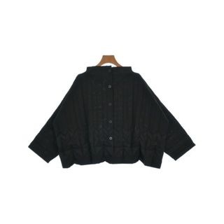 me ISSEY MIYAKE ミーイッセイミヤケ ブルゾン（その他） F 黒 【古着】【中古】(その他)