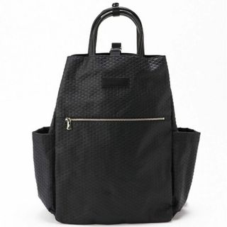 エルイーディーバイツ(L.E.D.BITES)の美品！ エルイーディーバイツ レザーバックパック リュック ブラック(バッグパック/リュック)