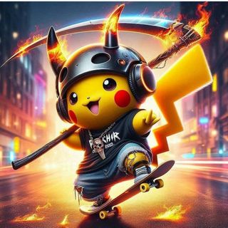 ポケモン(ポケモン)のダイヤモンドアートキット  ピカチュウ～ストリート・ボーイ(30×30)    (アート/写真)