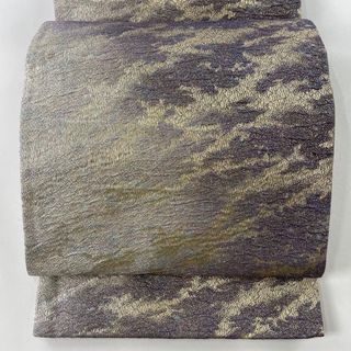 袋帯 美品 名品 全通 正絹 【中古】(帯)