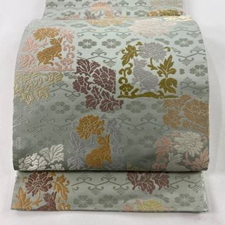 袋帯 名品 六通 正絹 【中古】(帯)