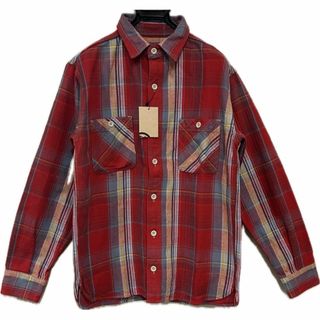 モモタロウジーンズ(MOMOTARO JEANS)の＊桃太郎ジーンズ チェック ヘビーネルシャツ 日本製 44 (シャツ)