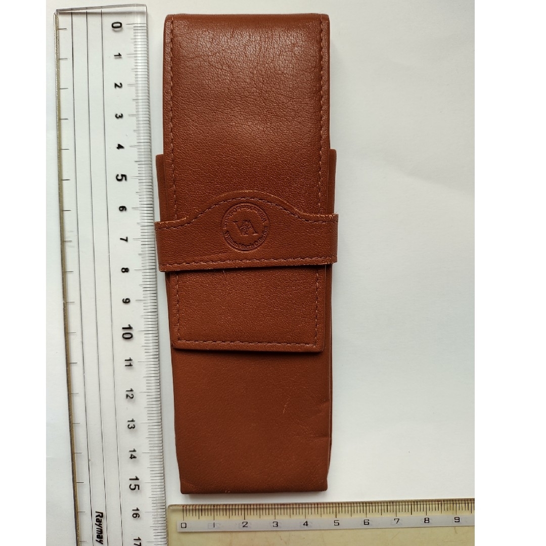 PILOT レザー ペンケース ブラウン 未使用品美品 PILOT - ペンケース 革 ブラウンの通販 by ケイコ's shop