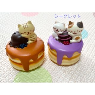 ふくふくにゃんこ　スイーツスクイーズ　パンケーキ(キャラクターグッズ)