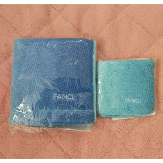 FANCL - ファンケル 無撚糸フェイスタオル 無撚糸ミニタオル　セットで