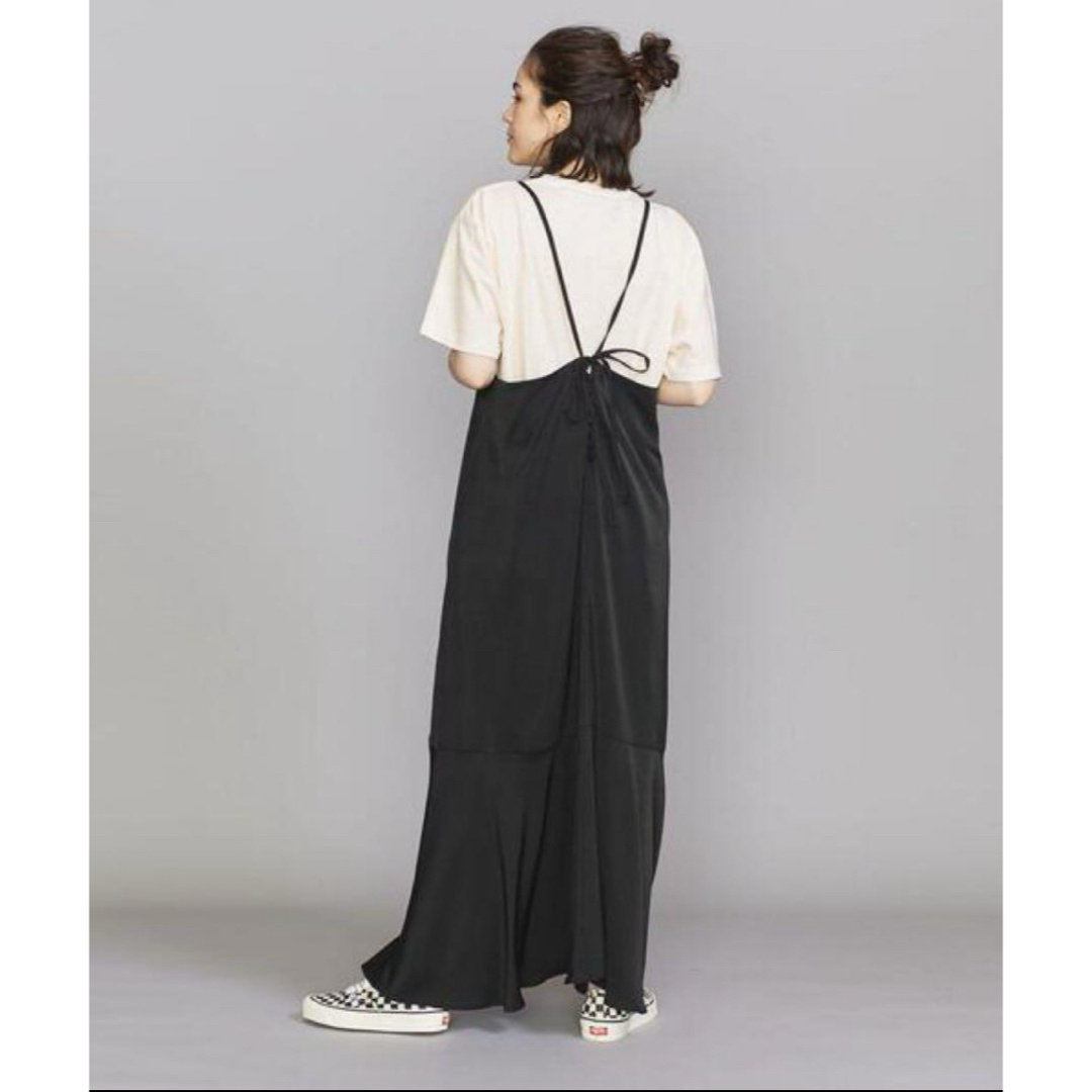 【新品】beauty&youthキャミワンピース ブラック S BEAUTY&YOUTH UNITED ARROWS - ビューティーアンドユース キャミ