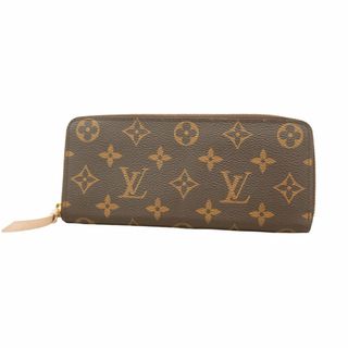ルイヴィトン(LOUIS VUITTON)の【5ee6954】ルイヴィトン 長財布 モノグラム ポルトフォイユクレマンス M61298 ローズバレリーヌ【中古】レディース(財布)