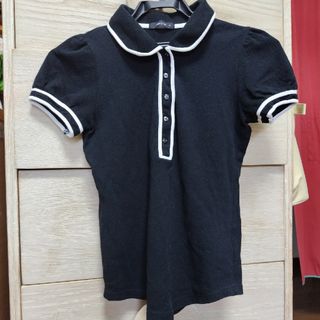 COMME CA ISM - コムサイズム ポロシャツ 黒 M