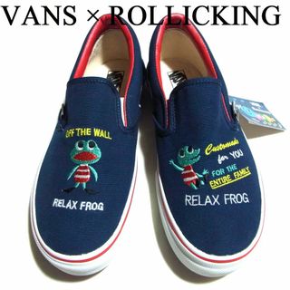 未使用 VANS x ROLLICKING スリッポン スニーカー V98RK