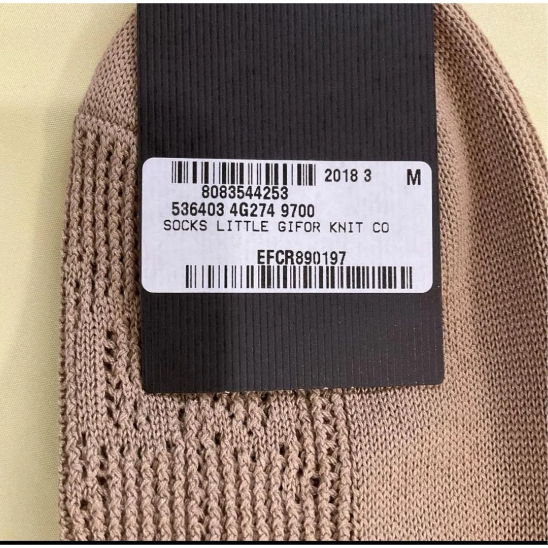 GUCCI(グッチ)の未使用品 GUCCI グッチ GGファブリック コットン ソックス レディースのレッグウェア(ソックス)の商品写真
