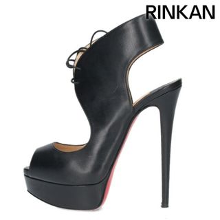 クリスチャンルブタン(Christian Louboutin)のクリスチャンルブタン レースアップレザーハイヒールパンプス レディース 35(ハイヒール/パンプス)
