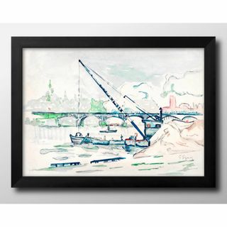 13796■A3 アート ポスター『ポール・シニャック』絵画 マット(その他)