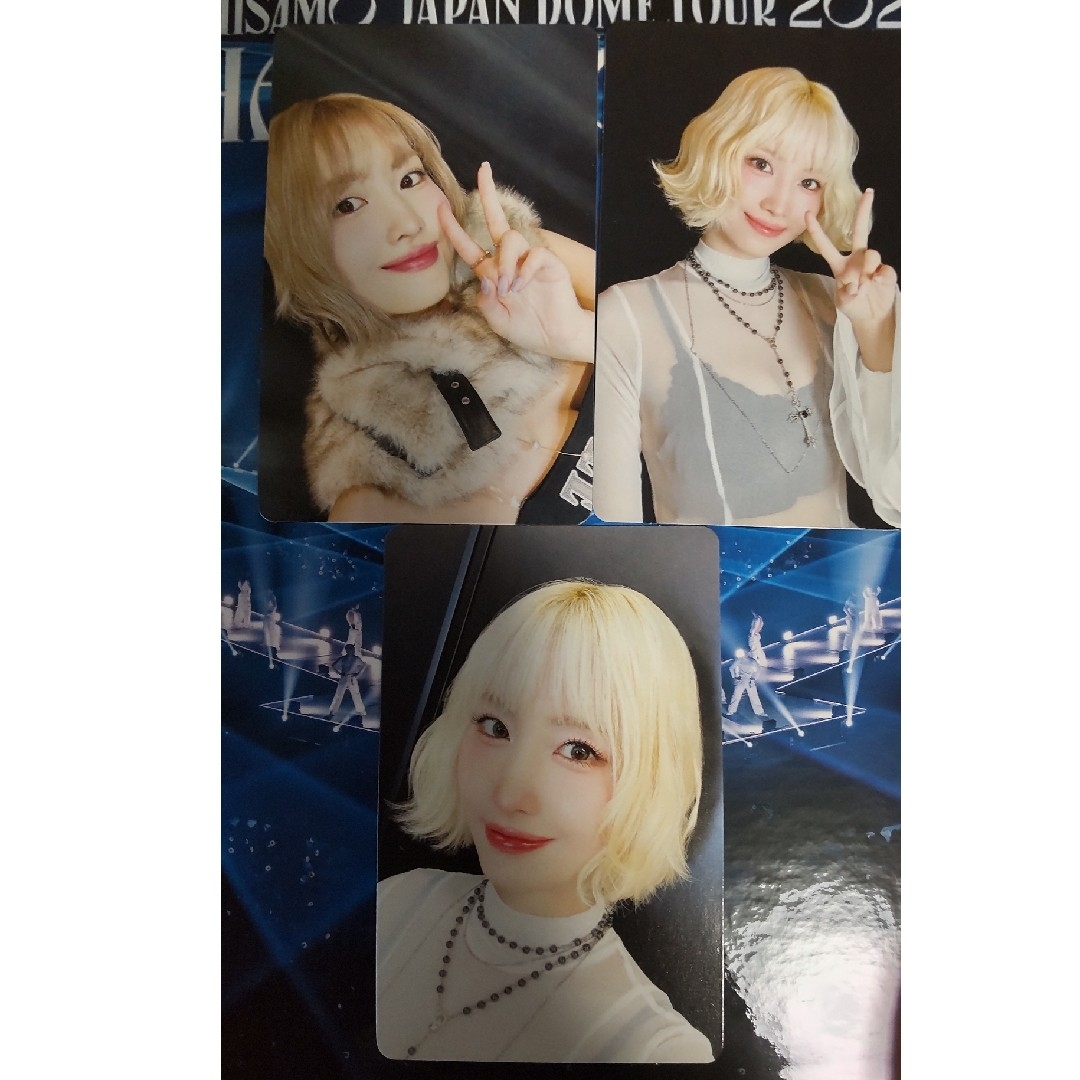 TWICE(トゥワイス)のMISAMO JAPAN DOME TOUR モモトレカ エンタメ/ホビーのタレントグッズ(アイドルグッズ)の商品写真