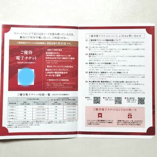 ギフトホールディングス ラーメン ご優待電子チケット2枚分(レストラン/食事券)