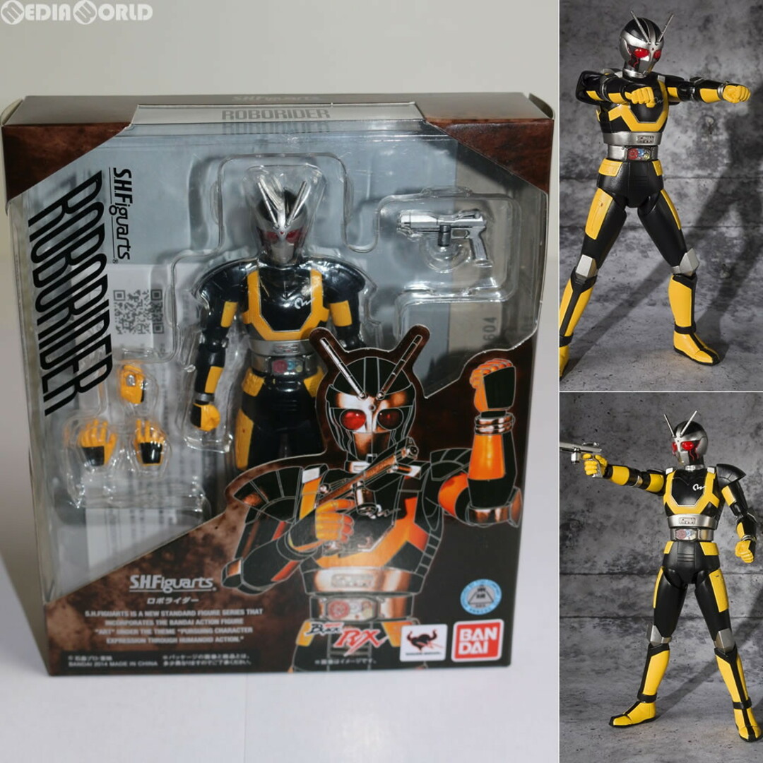BANDAI(バンダイ)のS.H.Figuarts(フィギュアーツ) ロボライダー 仮面ライダーBLACK(ブラック) RX 完成品 可動フィギュア バンダイ エンタメ/ホビーのフィギュア(特撮)の商品写真