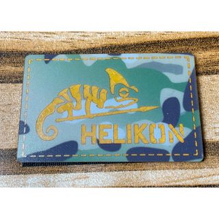 ヘリコンテックス(HELIKON-TEX)のHELIKON カモフラージュ　イエロー反射パッチ　ワッペン　ベルクロ(その他)